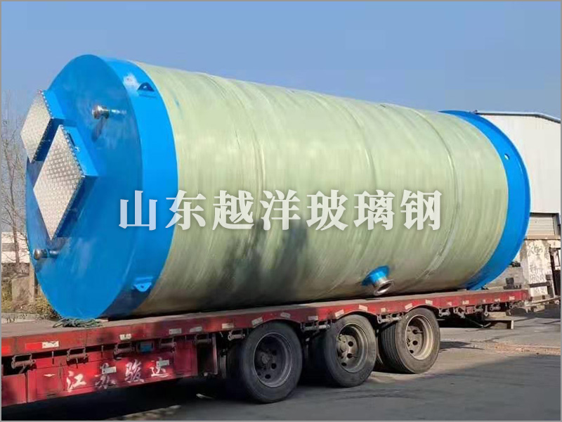 玻璃钢FRP一体化泵站