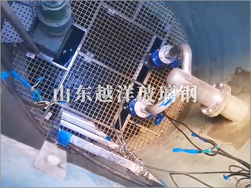 玻璃钢FRP一体化泵站内部